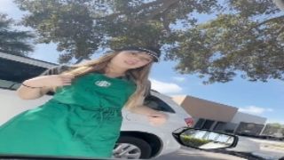 IZZY FANS STARBUCKS SLUT teen hard fucking