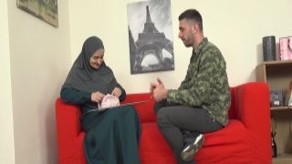 Ameli Muslim milf pays for service with her body in 4K bf fucking gf