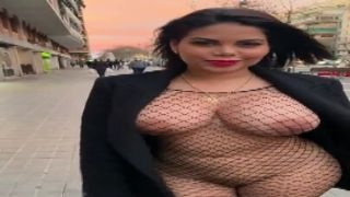 Keisha Ortega Public Walk alba ribas nude