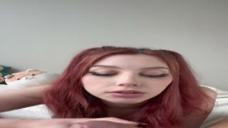 Cutie Redhead Facialized new porn video 2017