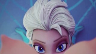 Frozen Elsa pussy play with 3d teen xxx video opn