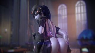 Overwatch 3D Widowmaker with Huge Round Boobs Rough Fuck in All Poses 8teen xxx video com