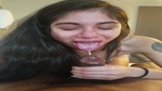 Riley Reid boyfriend gets kinky with oil + Huge cumshot for Sindy Vega Pisses In The Dungeon annabelladoe sex