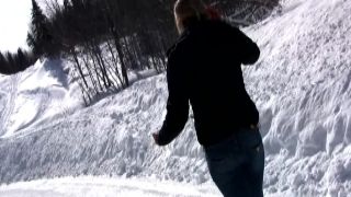 Hot stepmom shows tits and pees in snow cartoon prn