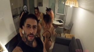 Halloween Party Ends With A Orgy brazzers fucking video