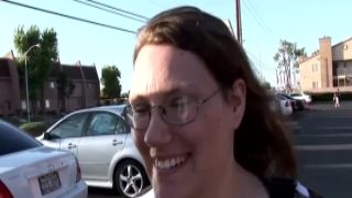 Fat street chick in glasses sucks big dick school boy xnxx