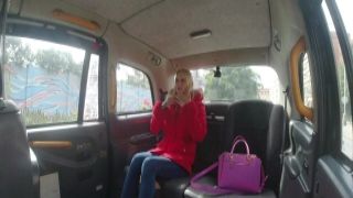 Hot blonde undressed in taxi redftube