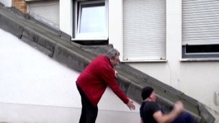 German Porn Blonde and old guy crazy hard fuck bhabibf